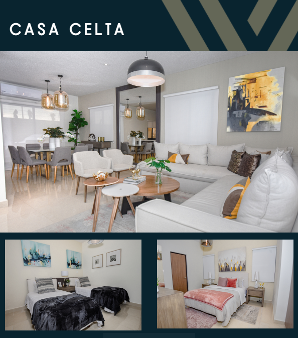 Interiores de Casa Celta — Punta Vela Residencial