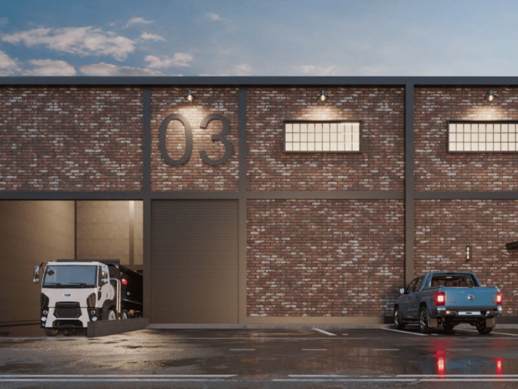 Logistics Industrial Park I — fachada de bodega