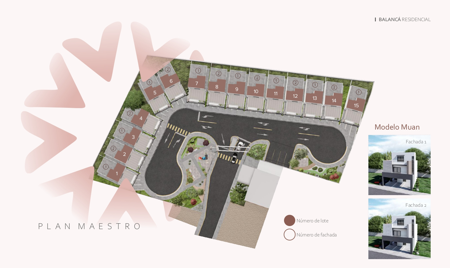 Plan maestro de Balancá Residencial