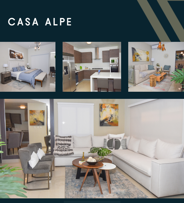 Interiores de Casa Alpe — Punta Vela Residencial