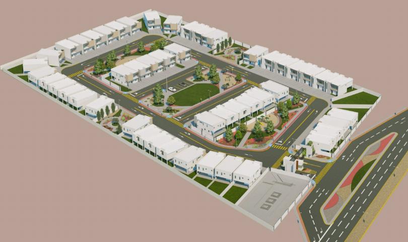 Plano de conjunto de Toreos Residencial
